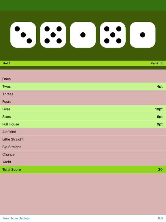 Yacht Game screenshot 3