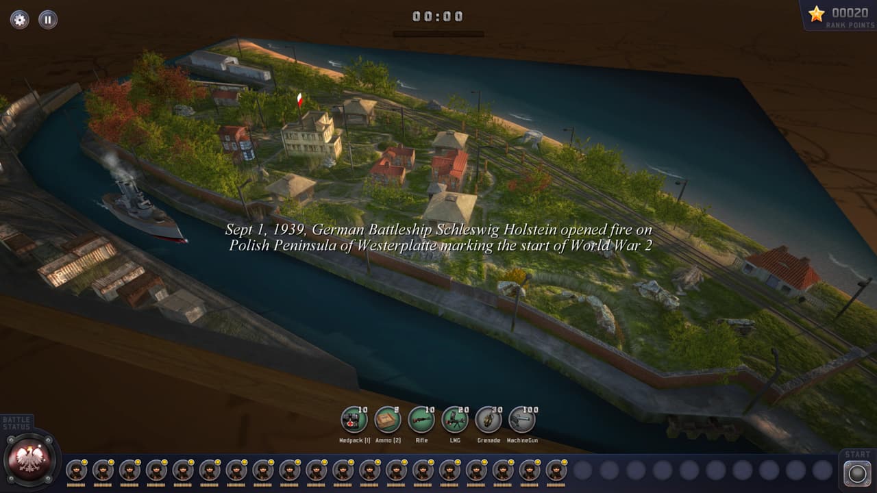 Warfront Defenders: Westerplatte screenshot 2