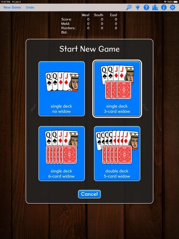 Cutthroat Pinochle Gold screenshot 5