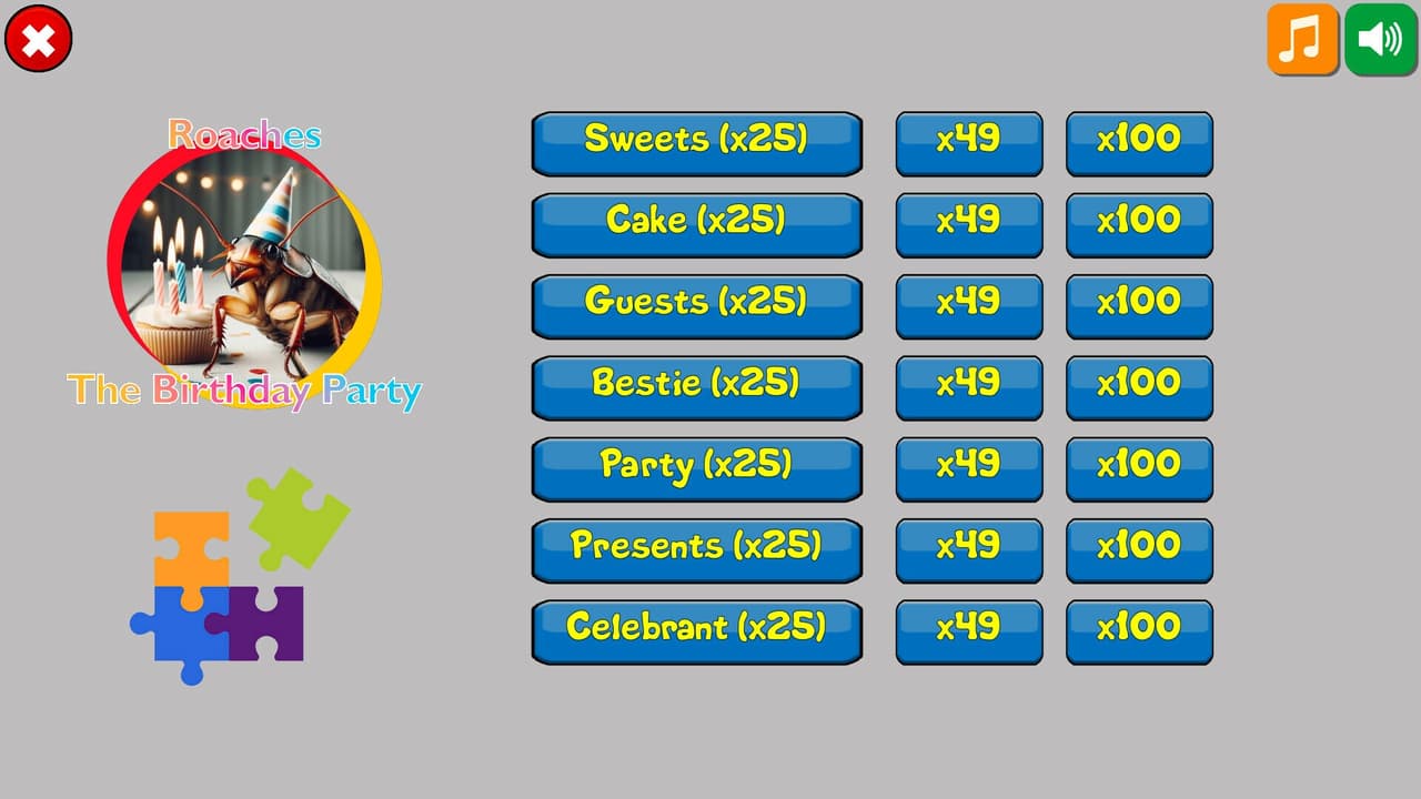 Roaches: The Birthday Party screenshot 2
