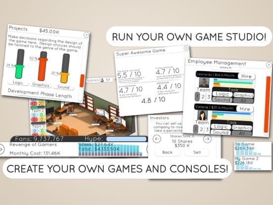 Game Studio Tycoon 2 screenshot 3