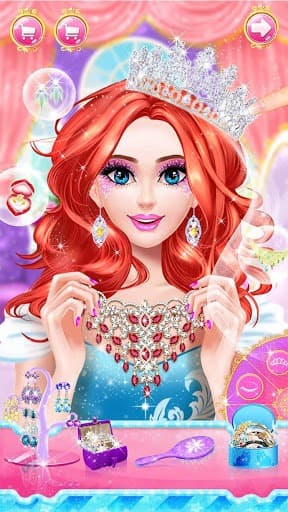 Princess dress up and makeover games screenshot 3
