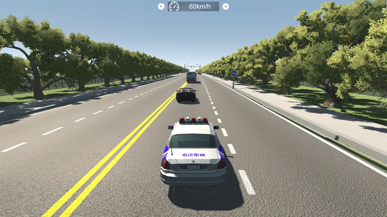 Chinese Driving Test Simulator