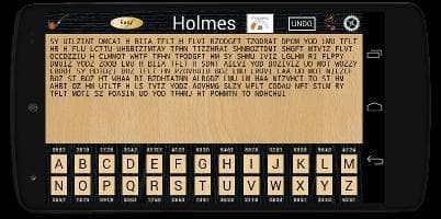 Holmes Free: the cryptic cipher code puzzle game
