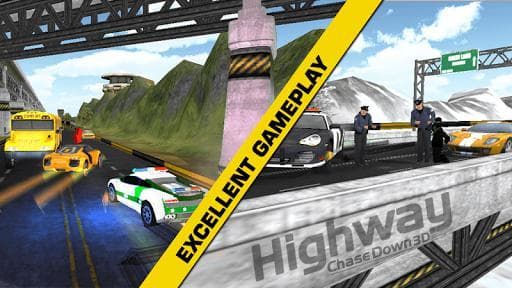 HIGHWAY CHASE DOWN 3D screenshot 5