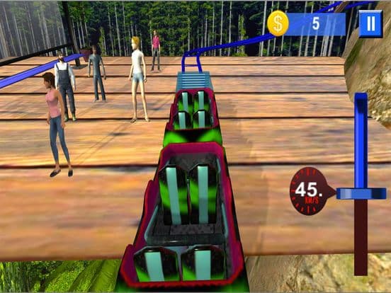 Roller Coaster Passenger Rail Sim screenshot 2