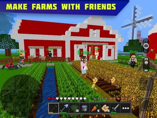 Planet of Cubes Survival Craft screenshot 5