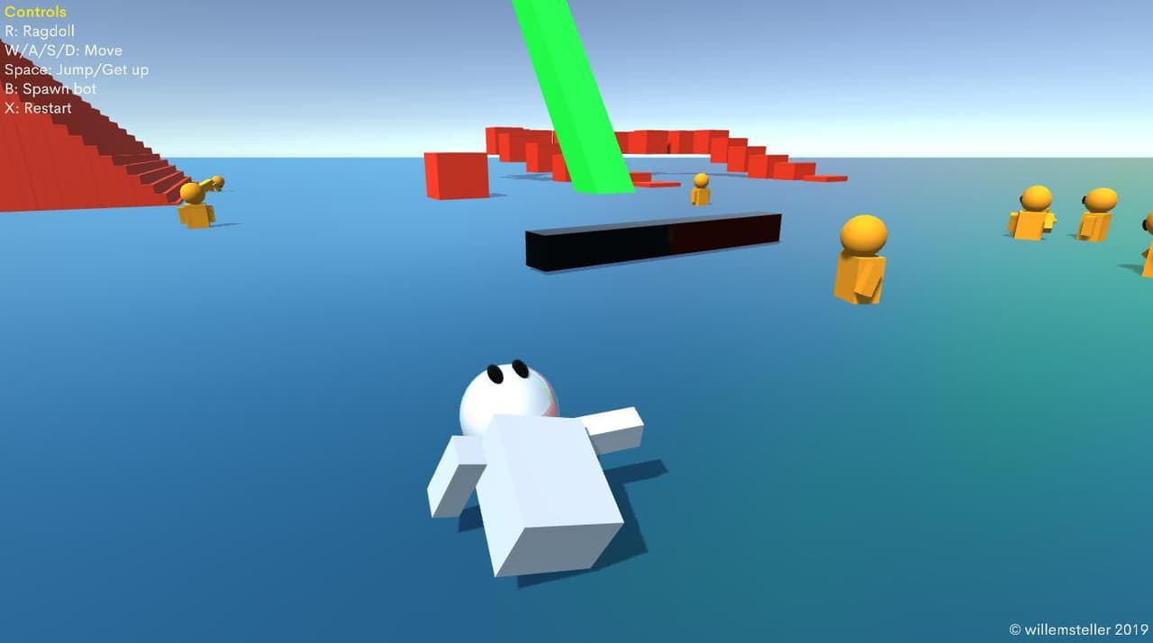 Ragdoll Character Demo screenshot 3