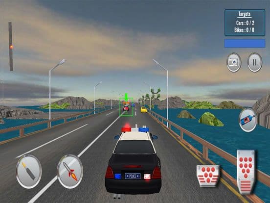 Extreme Police Car Shooting 3D screenshot 3