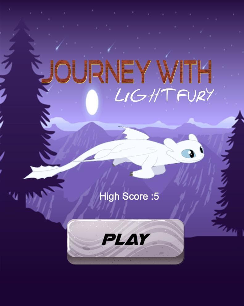 Journey with Light Fury