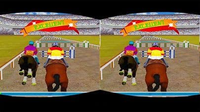 Virtual Horse Racing: VR Amaz-ing Run Adventure screenshot 3