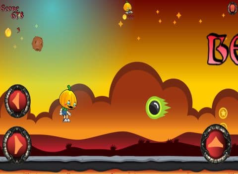 Pumpkin Boy Volcano Run screenshot 5