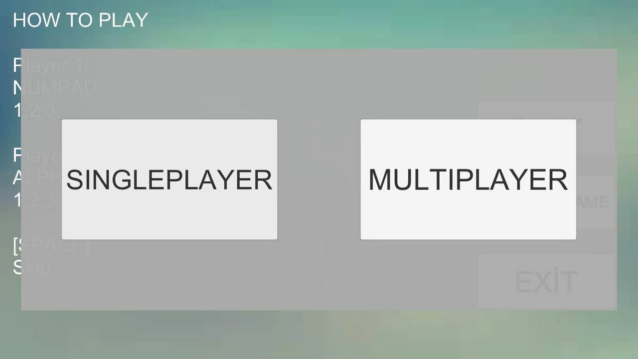 Singleplayer & Multiplayer Rock Paper Scissors