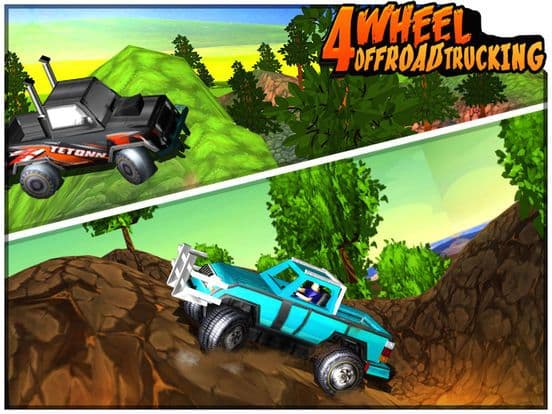 4 Wheel OffRoad Monster Truck screenshot 2