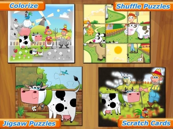 Farm Animals - Puzzle for kids screenshot 5