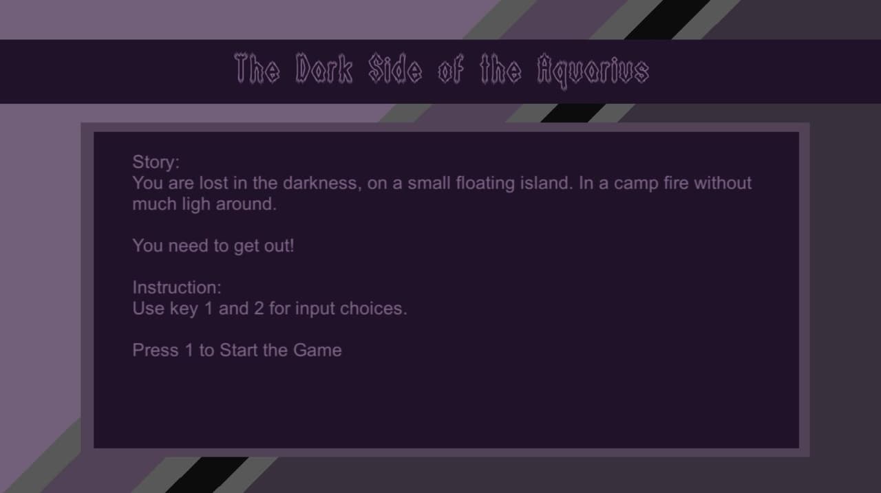 Adventure Text Demo
