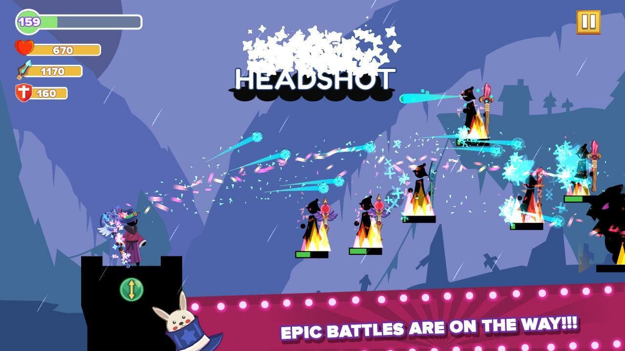 Stickman Hero Wizard Season screenshot 3