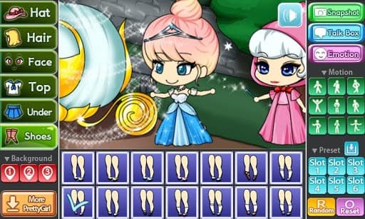 Pretty Girls Cinderella Style