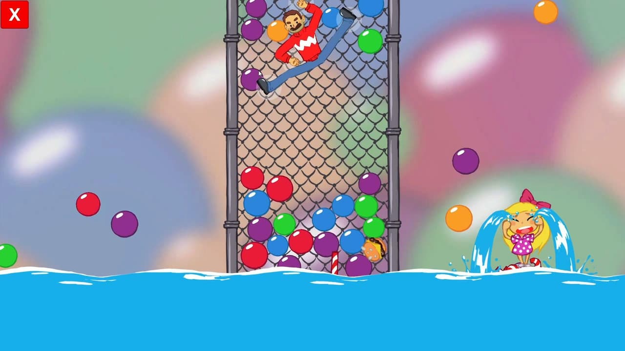 Teddy is in another ball pit - LD48