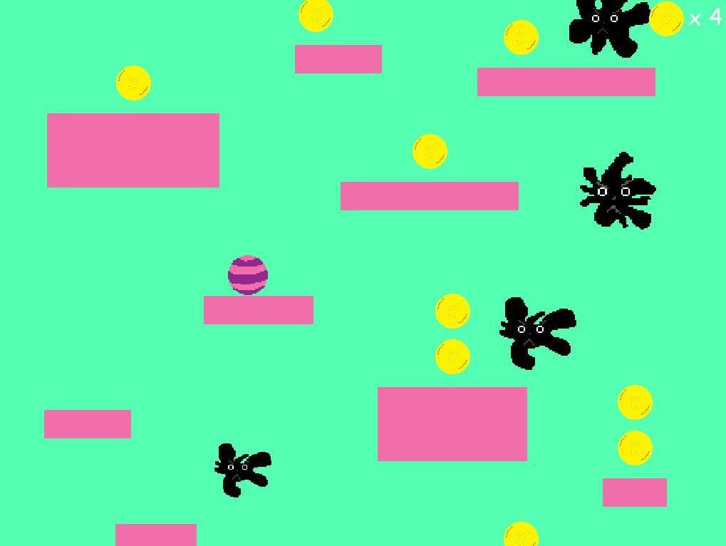 Lucys Jumping Ball Game