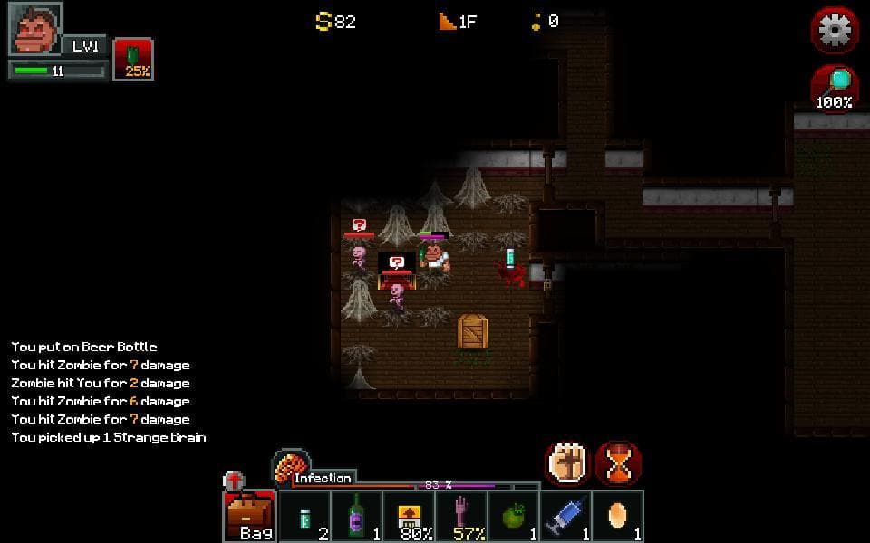 Zombie Rogue (itch) screenshot 2