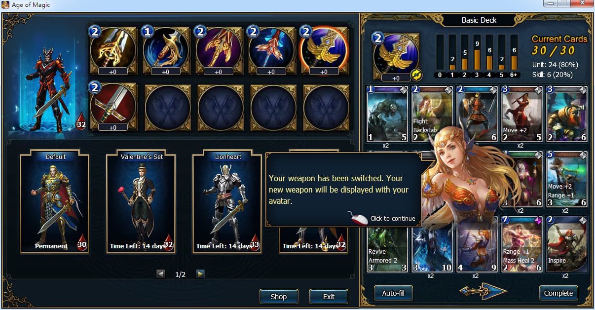 Age of Magic CCG screenshot 4
