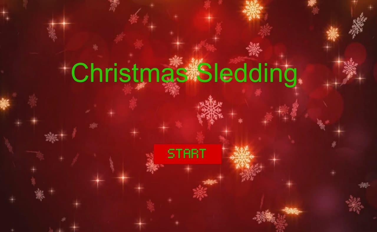 Christmas Sledding screenshot 2