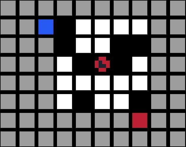 Knights tour maze