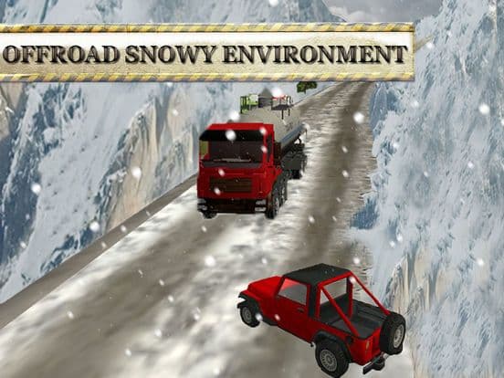 Offroad Oil Tanker - Winter Fuel Tranportation