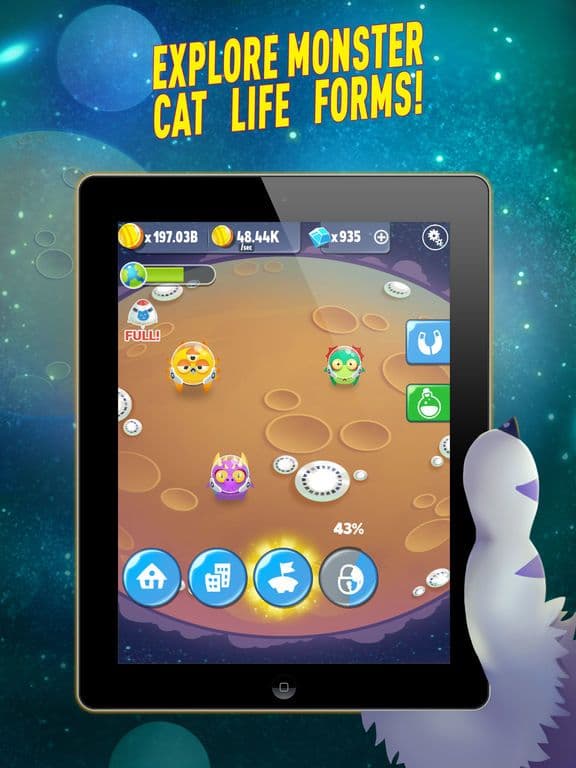 Cats Evolution Space Adventure screenshot 2