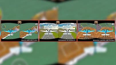 VR Flight Pilot: 3D Airplane Sim-ulator Game-s