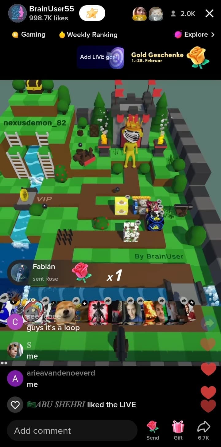 Tiktok Live game (Be the King V1) screenshot 2
