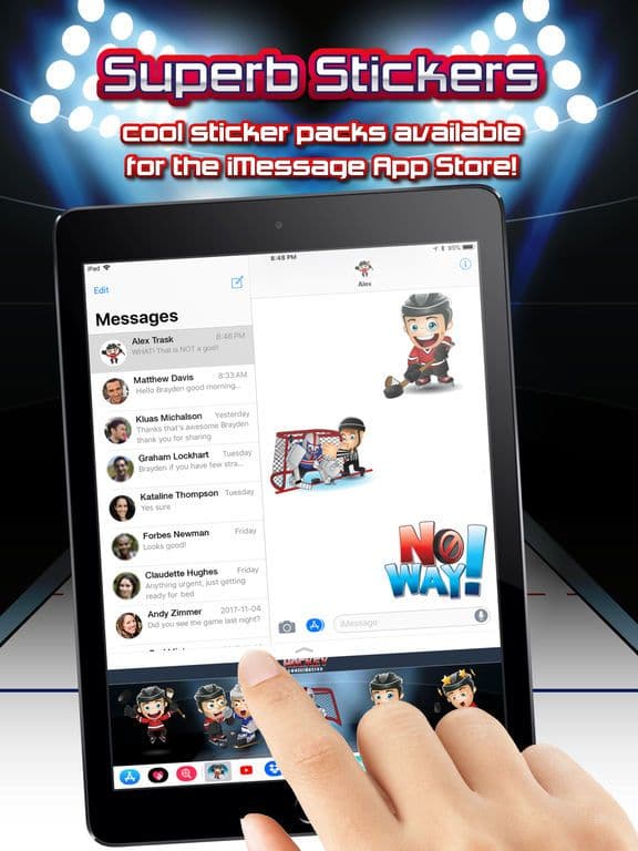 Hockey Emojis Nation screenshot 5