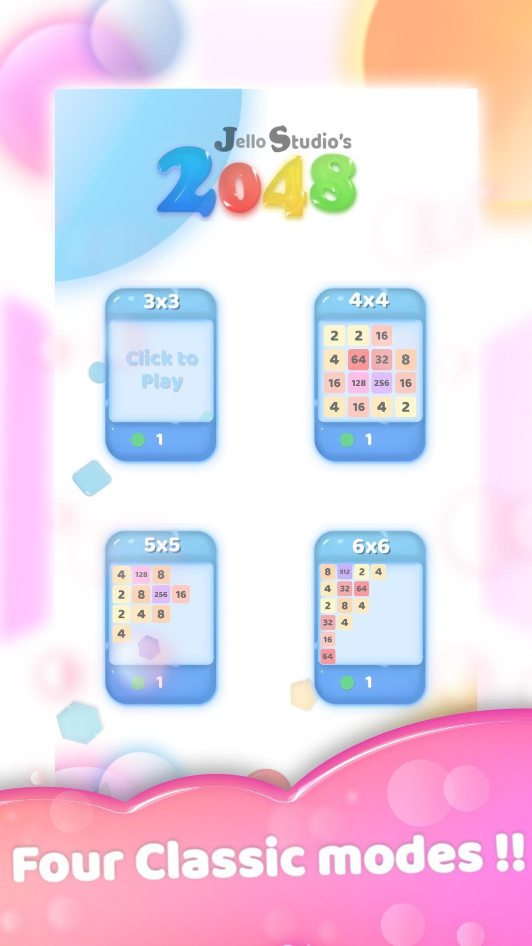 Jelly 2048 screenshot 4