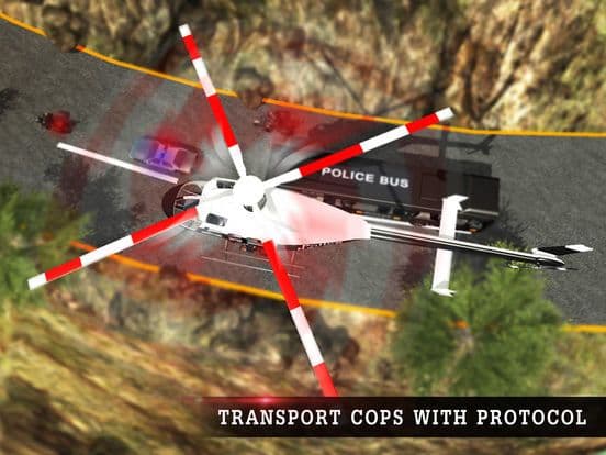 Off Road Police Bus Driving - Transport Cops with Protocol in Extreme Weather Conditions screenshot 3
