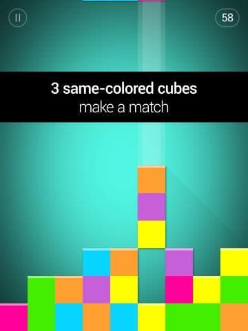 Qubies: Match-3 meets falling blocks screenshot 3