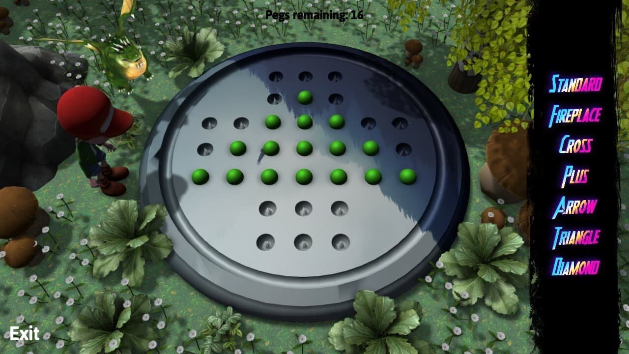 Peg Solitaire Adventure screenshot 3