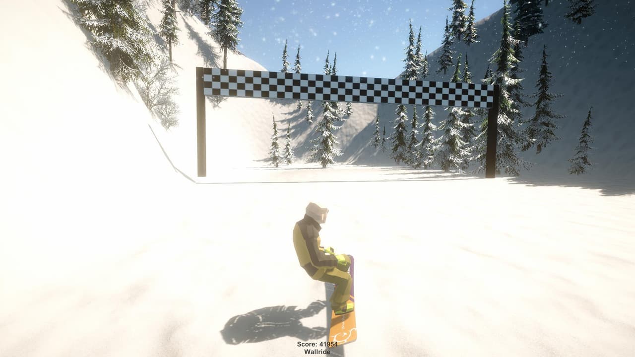 Snowboarding demo screenshot 3