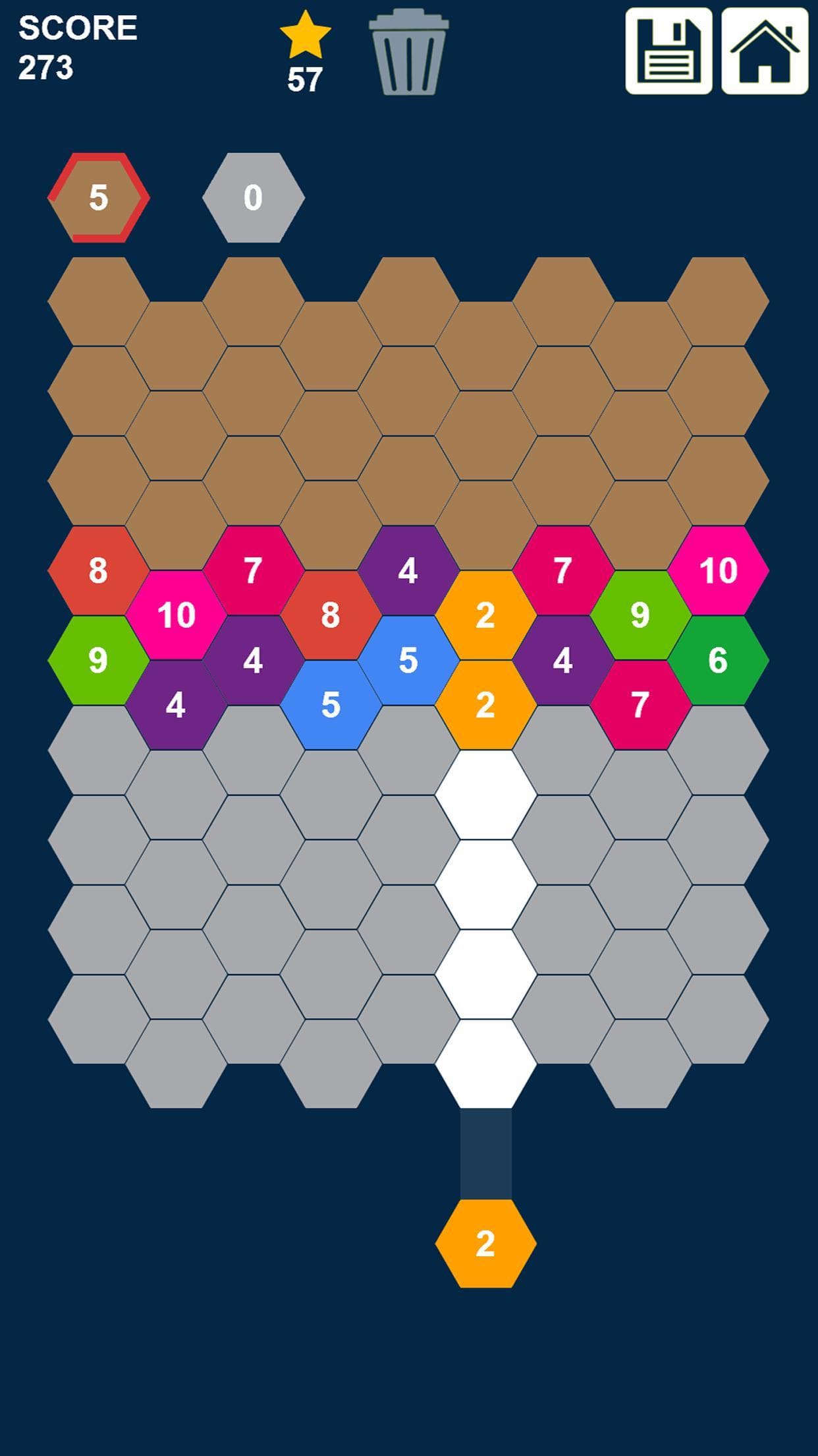 Hexa Games: Hexagon Number Puzzles Collection screenshot 6