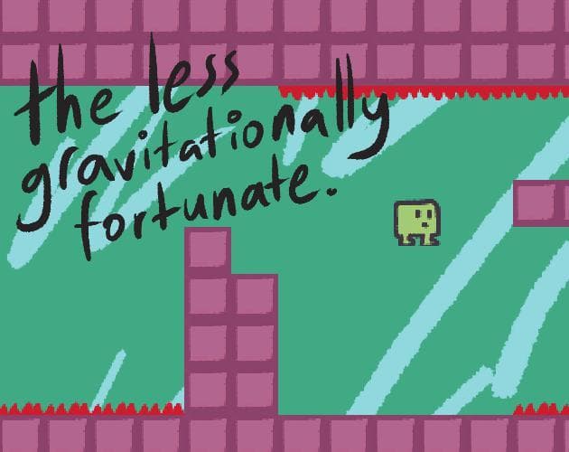 the less gravitationally fortunate