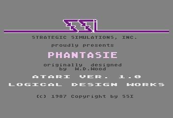 Phantasie (1985) screenshot 4