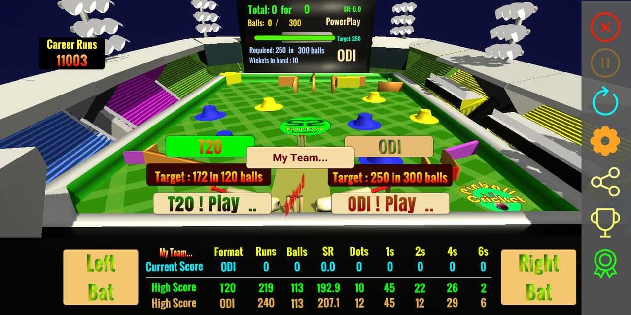 PinBall Cricket screenshot 2