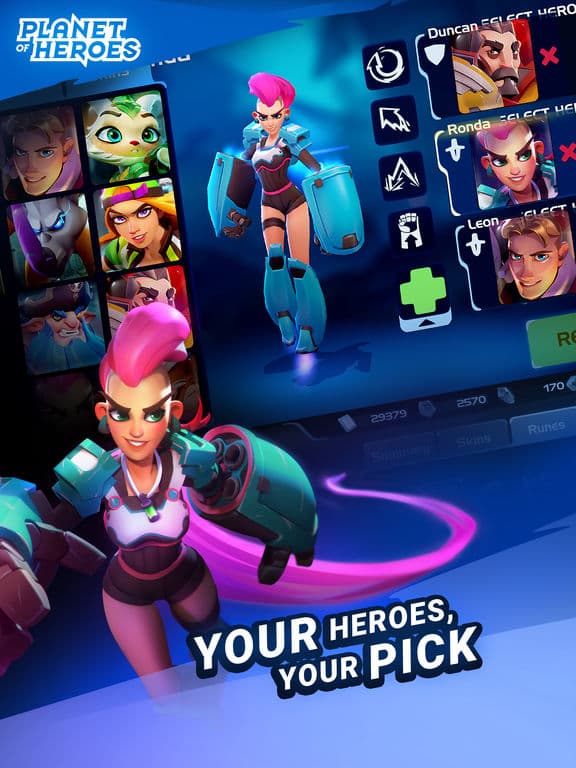 Planet of Heroes screenshot 3
