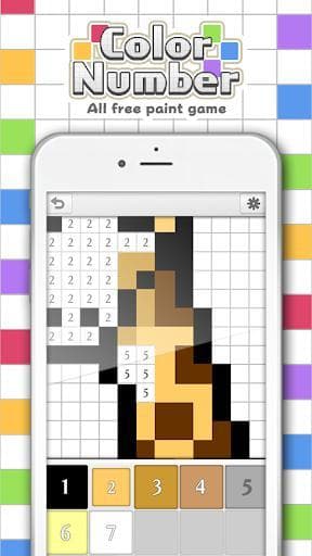Color Number - all free paint game screenshot 2