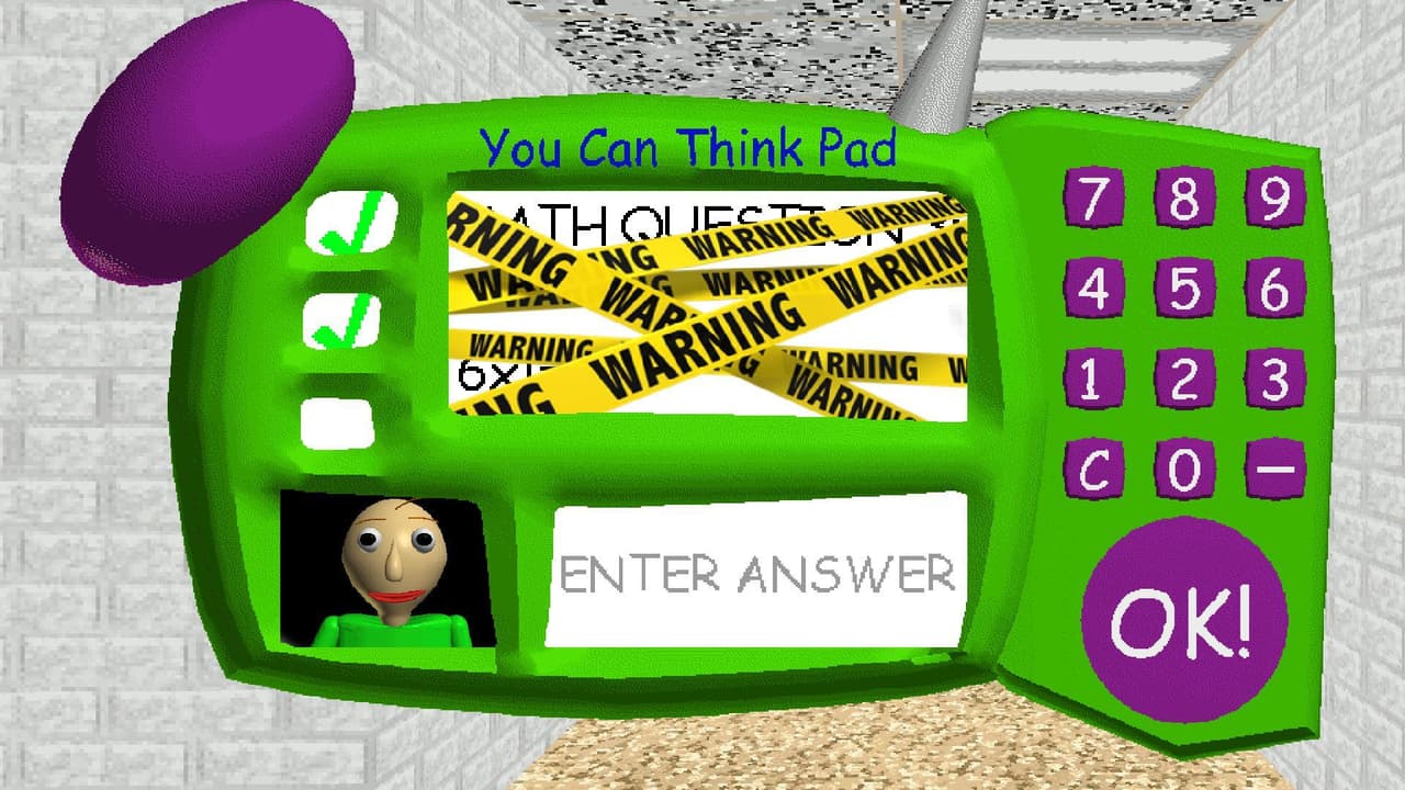 Baldis Basics New School Opening (1.4.3 Port) screenshot 3