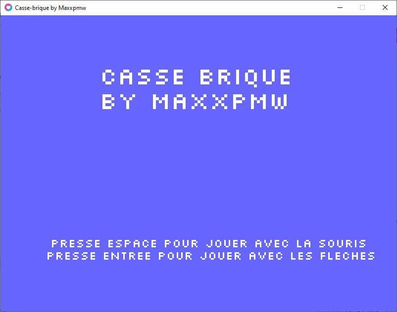Casse brique by maxxpmw screenshot 2