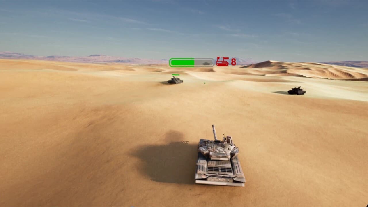T90 Tank Battle Simulator in VR screenshot 4