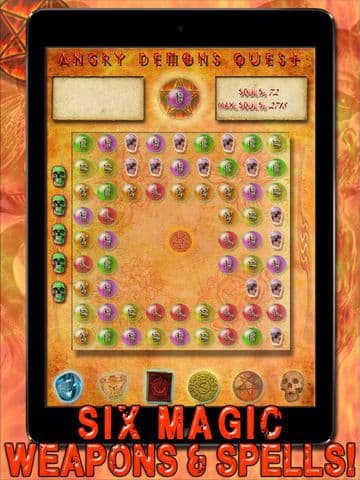 Angry Demons Quest Free HD - A Fun Horror Puzzle Game