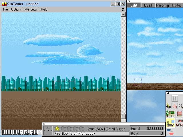 SimTower screenshot 2