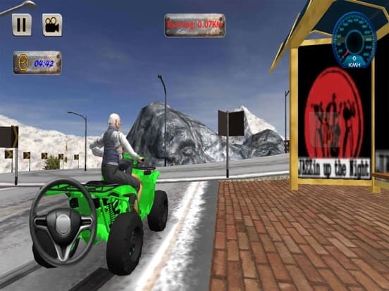 ATV Quad Bike Offroad Taxi Sim screenshot 5